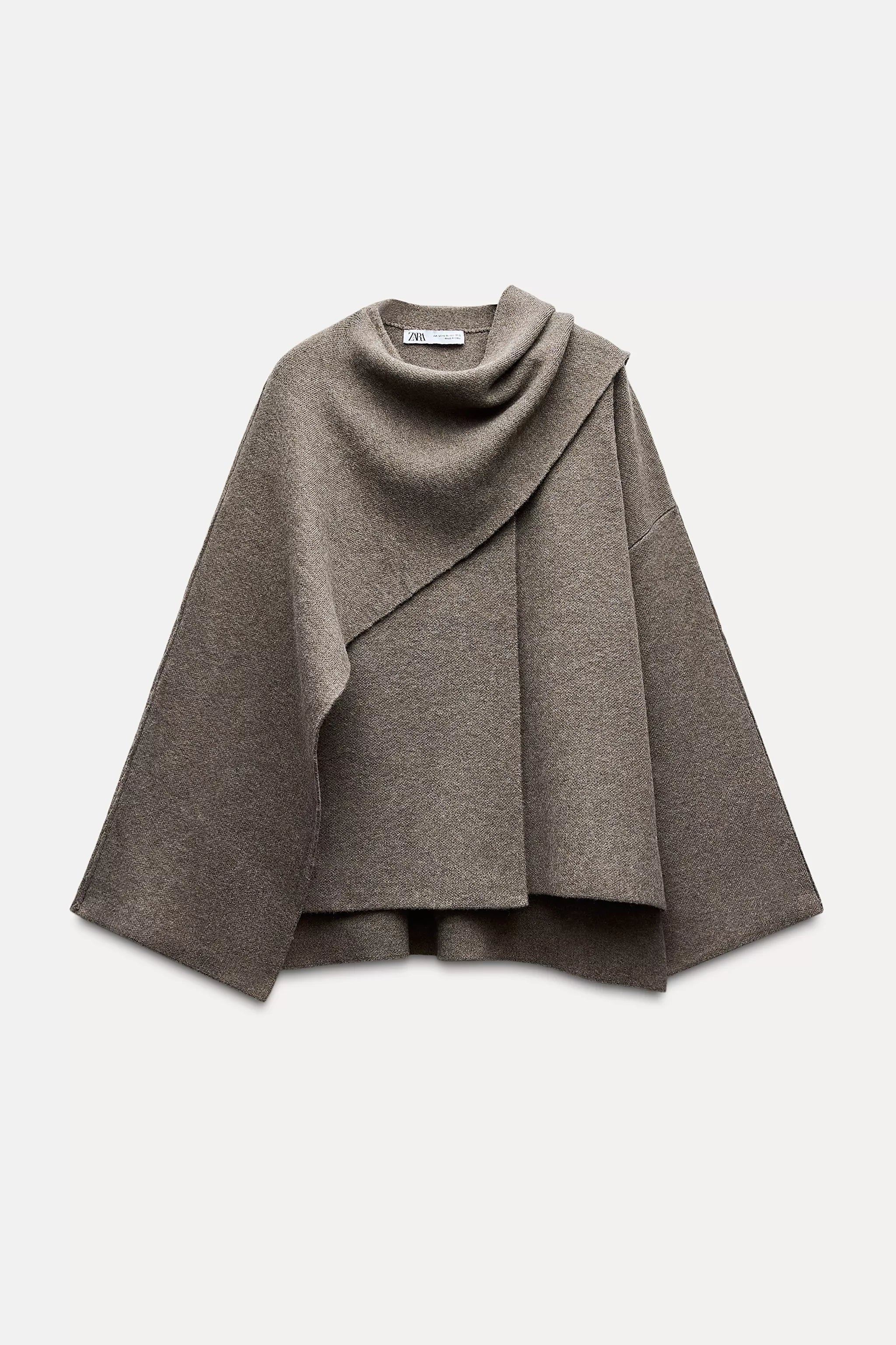 Buskin | viral short cape coat