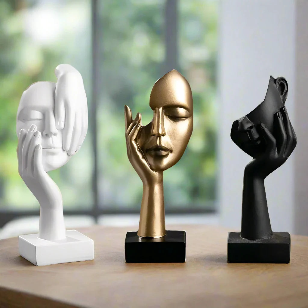 Buskin | Sculpture | Face Figurine