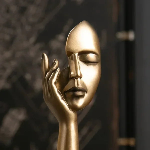 Buskin | Sculpture | Face Figurine