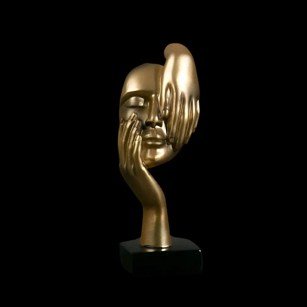 Buskin | Sculpture | Face Figurine